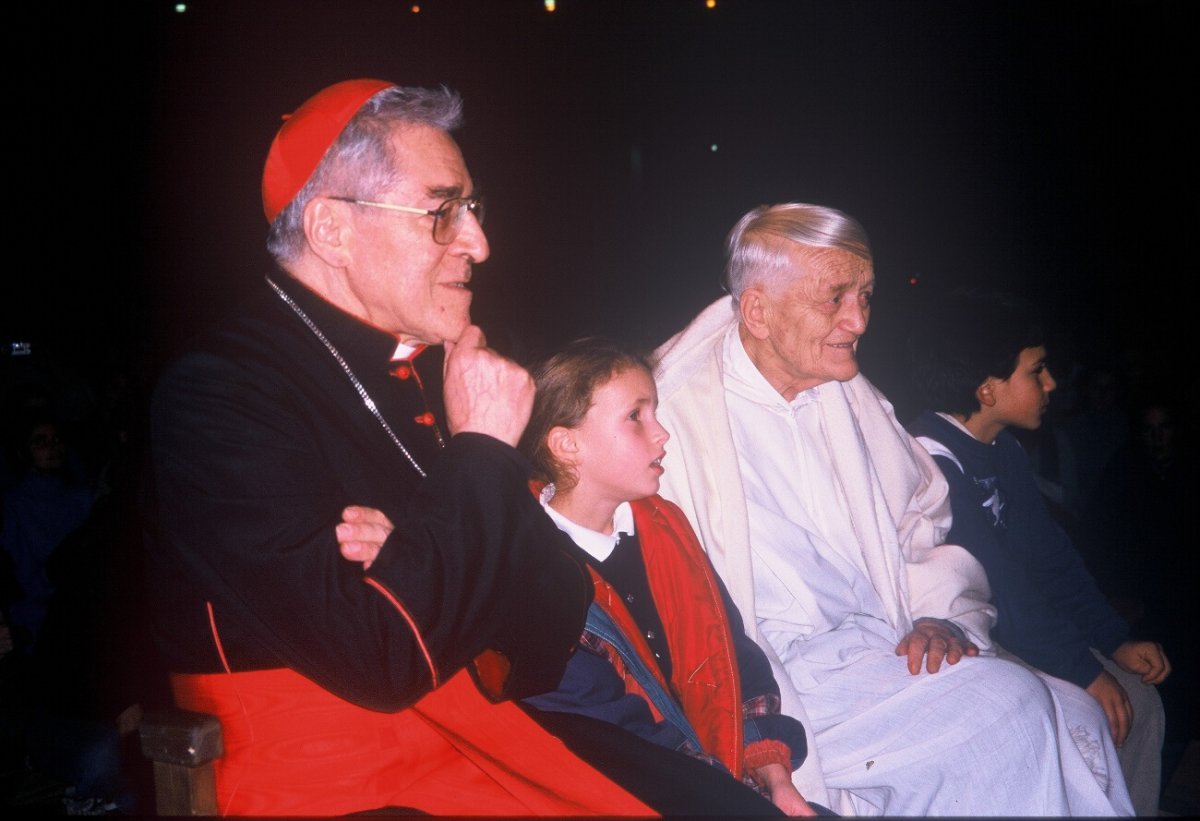 Accueil de Taizé. En 2002. 