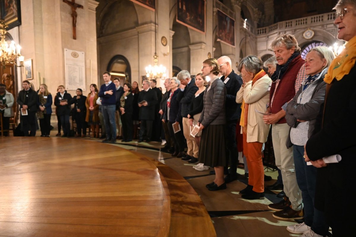 Envoi des baptisés en mission diocésaine 2024. © Marie-Christine Bertin / Diocèse de Paris.