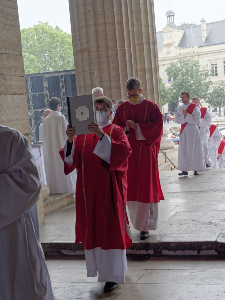 Ordinations sacerdotales 2021 à Saint-Sulpice. © Yannick Boschat / Diocèse de Paris.