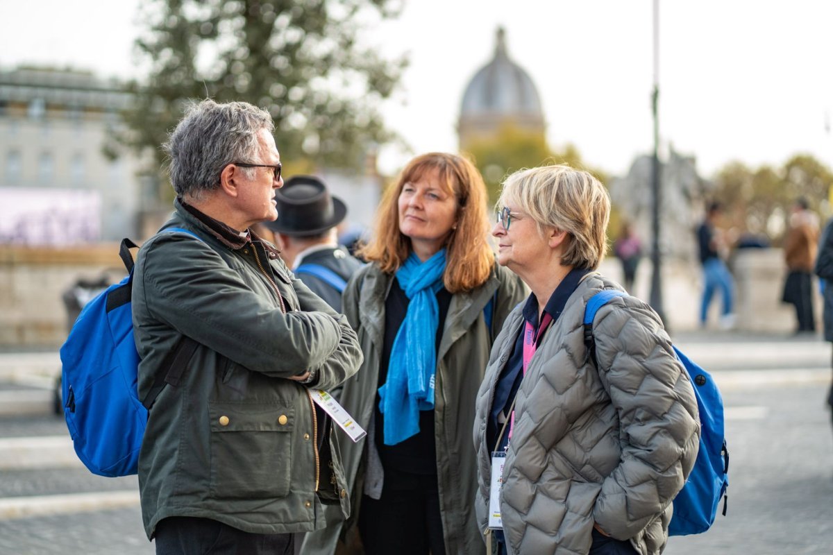 Jubilé des Pauvres à Rome avec Fratello. © Marine Clerc.