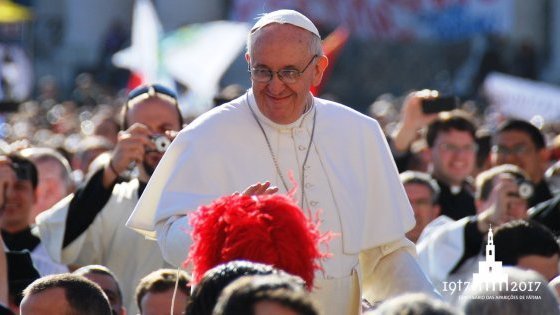 Acte de confiance à Marie, Vierge de Fatima, du pape François