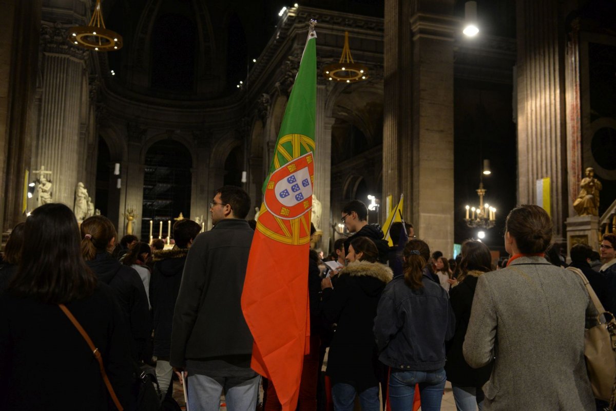 Messe des étudiants 2022. © Marie-Christine Bertin / Diocèse de Paris.