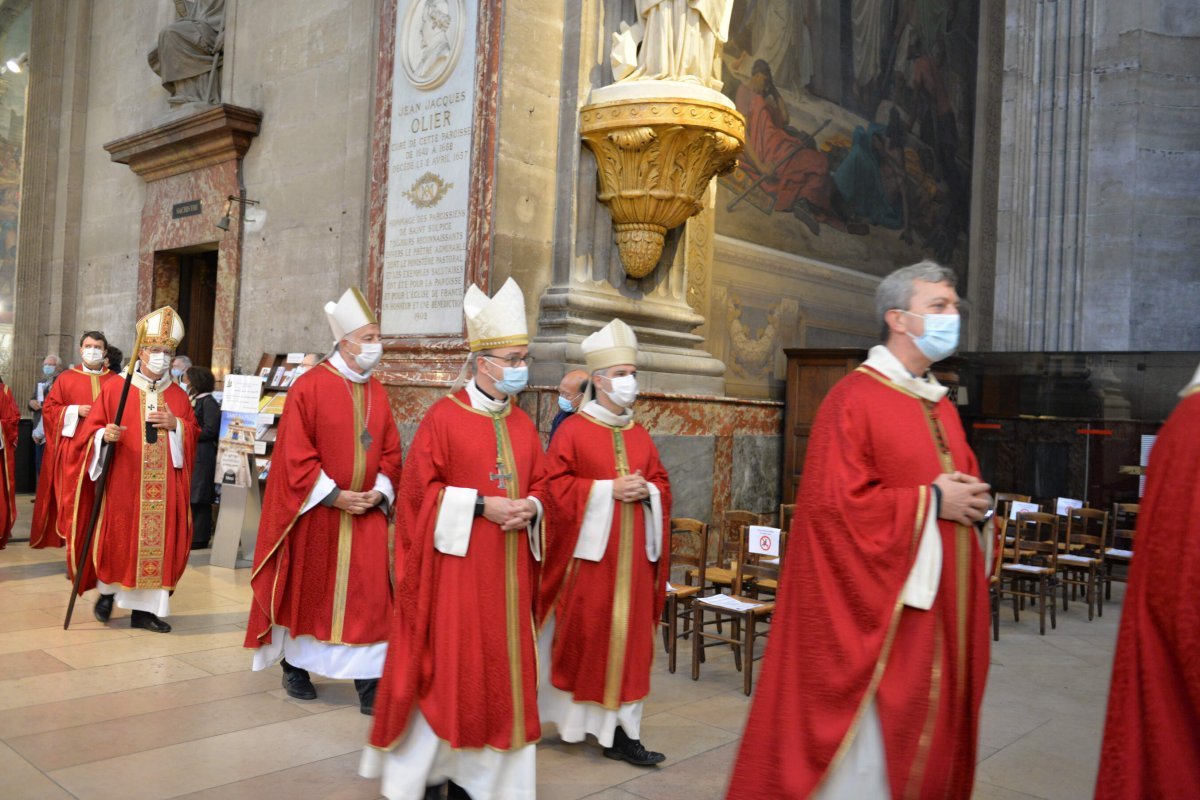 Ordinations de diacres permanents 2020. © Marie-Christine Bertin / Diocèse de Paris.