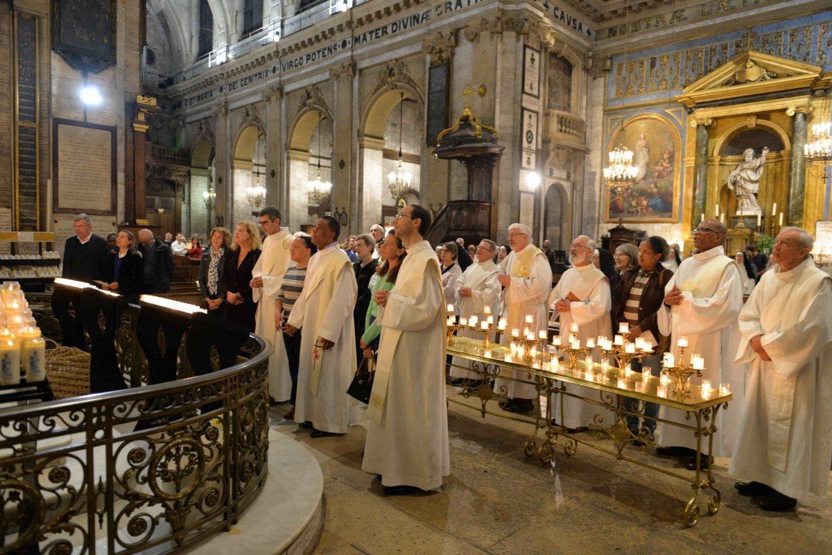 Messe d'action de grâce pour les nouveaux diacres permanents. © Marie Christine Bertin / Diocèse de Paris.