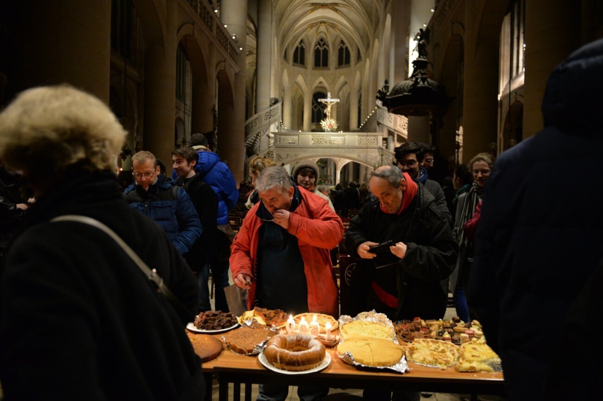 Soirée sainte Geneviève à Saint-Étienne du Mont (5e). © Marie Christine Bertin / Diocèse de Paris.