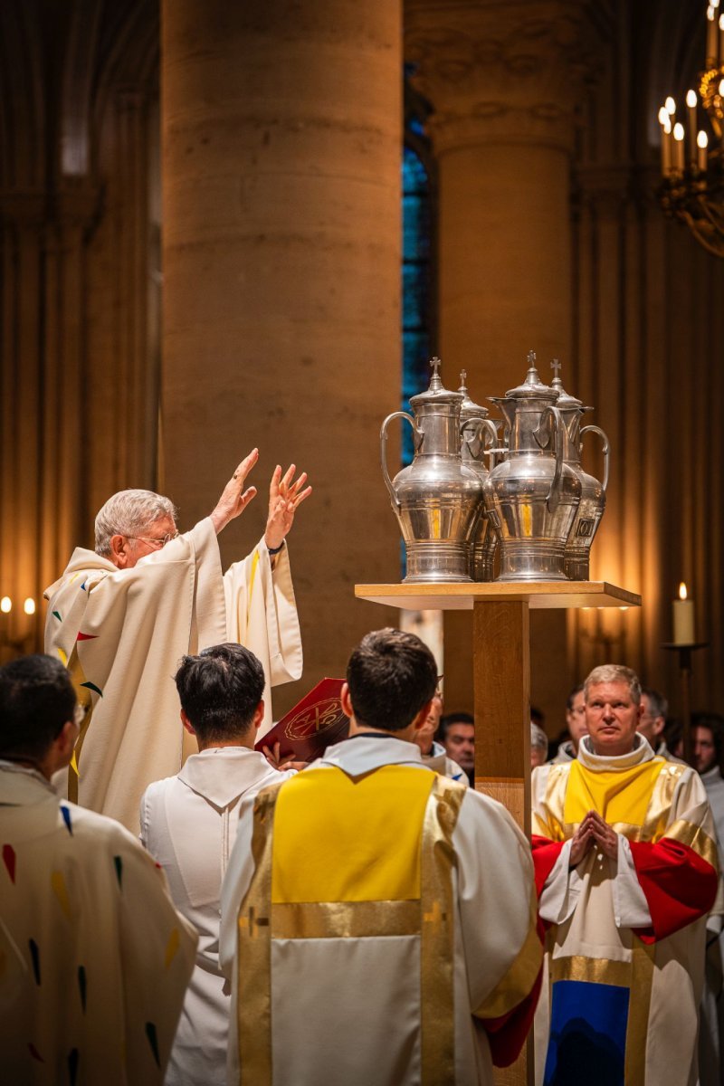 Messe chrismale 2026. © Dylan Guidez / Diocèse de Paris.