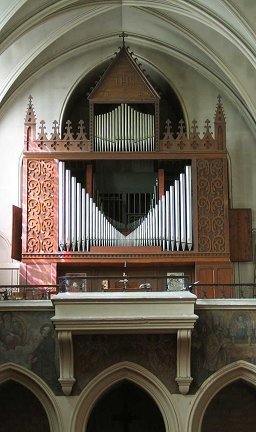 Orgue de Saint-Joseph-Artisan. © C. D. A. S.