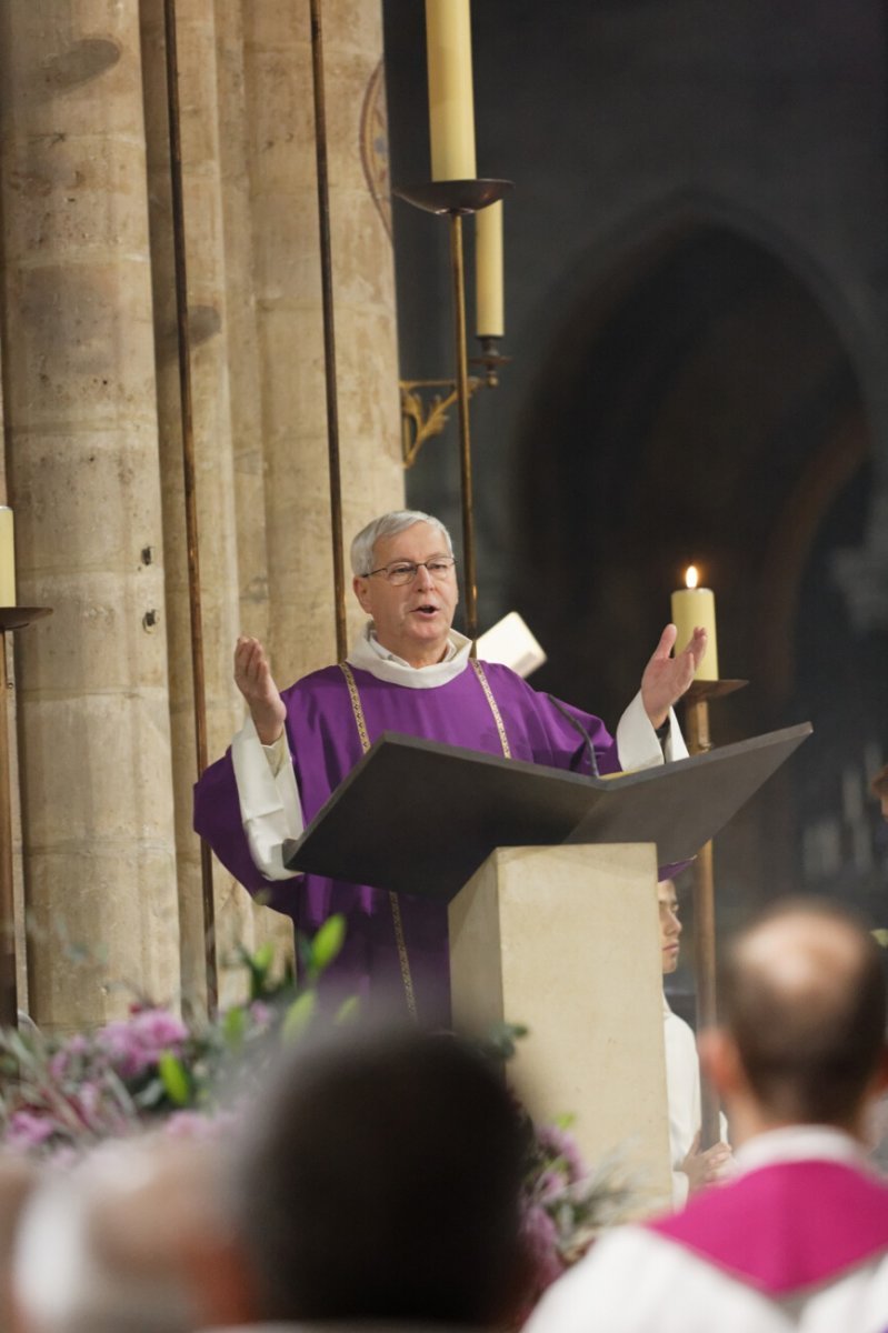 Messe d'action de grâce du cardinal André Vingt-Trois. © Yannick Boschat / Diocèse de Paris.