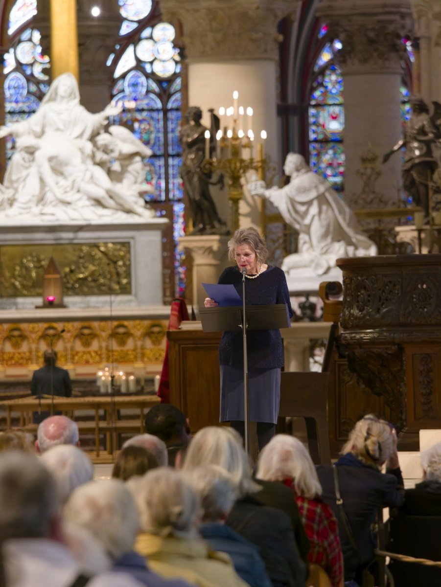 Conférence de carême de Notre-Dame de Paris : “La Femme de l'Apocalypse,. © Yannick Boschat / Diocèse de Paris.
