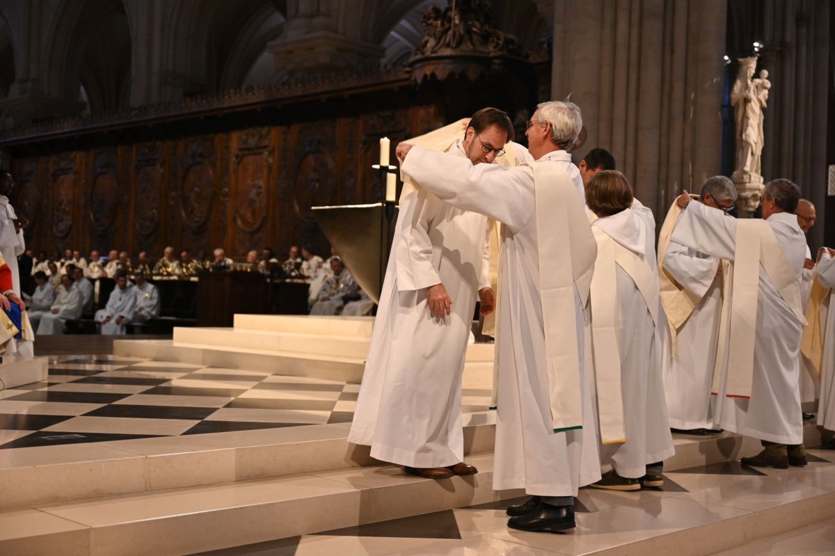Ordinations des diacres permanents 2026. © Marie-Christine Bertin / Diocèse de Paris.