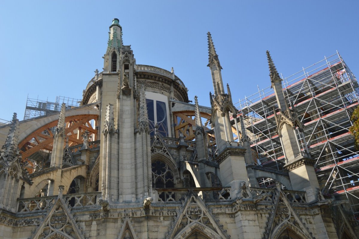 Notre-Dame de Paris. 26 août 2019 © Laurence Faure / Diocèse de Paris.