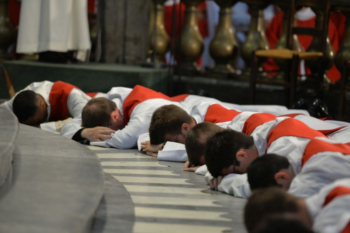 Ordinations sacerdotales 2021 à Saint-Sulpice. © Marie-Christine Bertin / Diocèse de Paris.