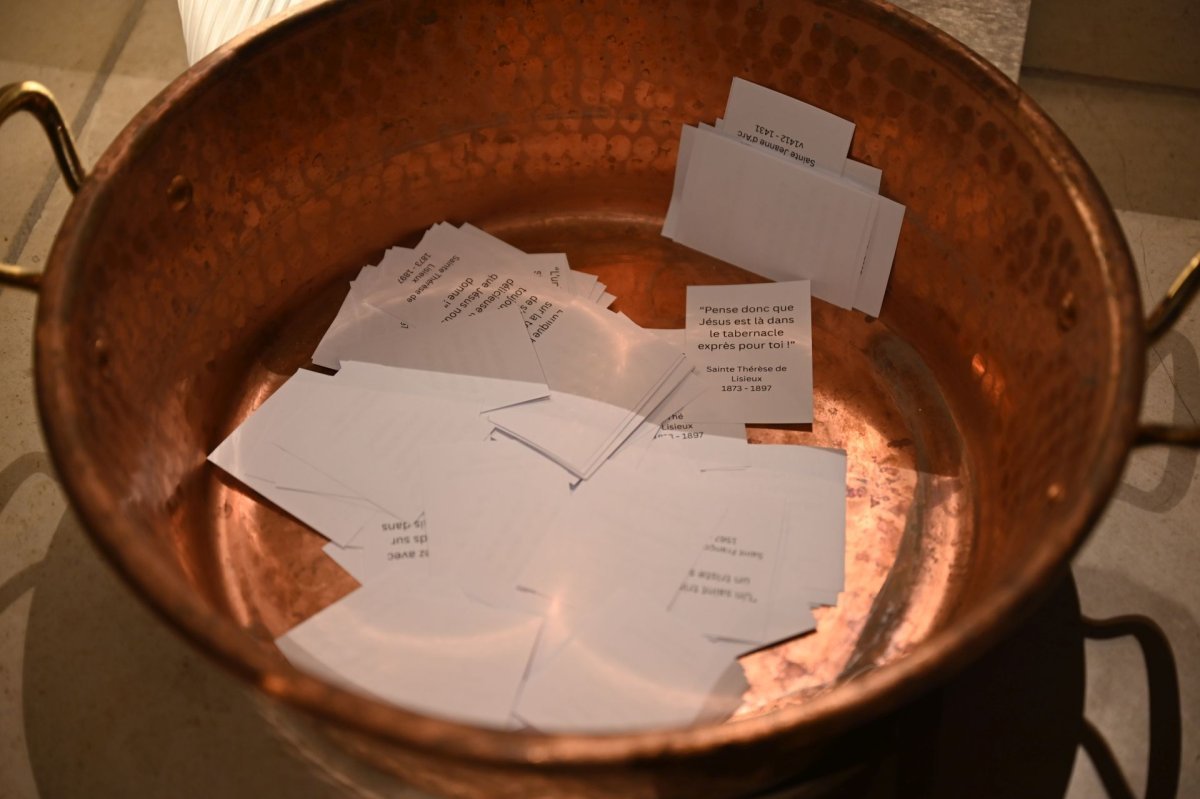 Veillée à Notre-Dame de Paris. © Marie-Christine Bertin / Diocèse de Paris.