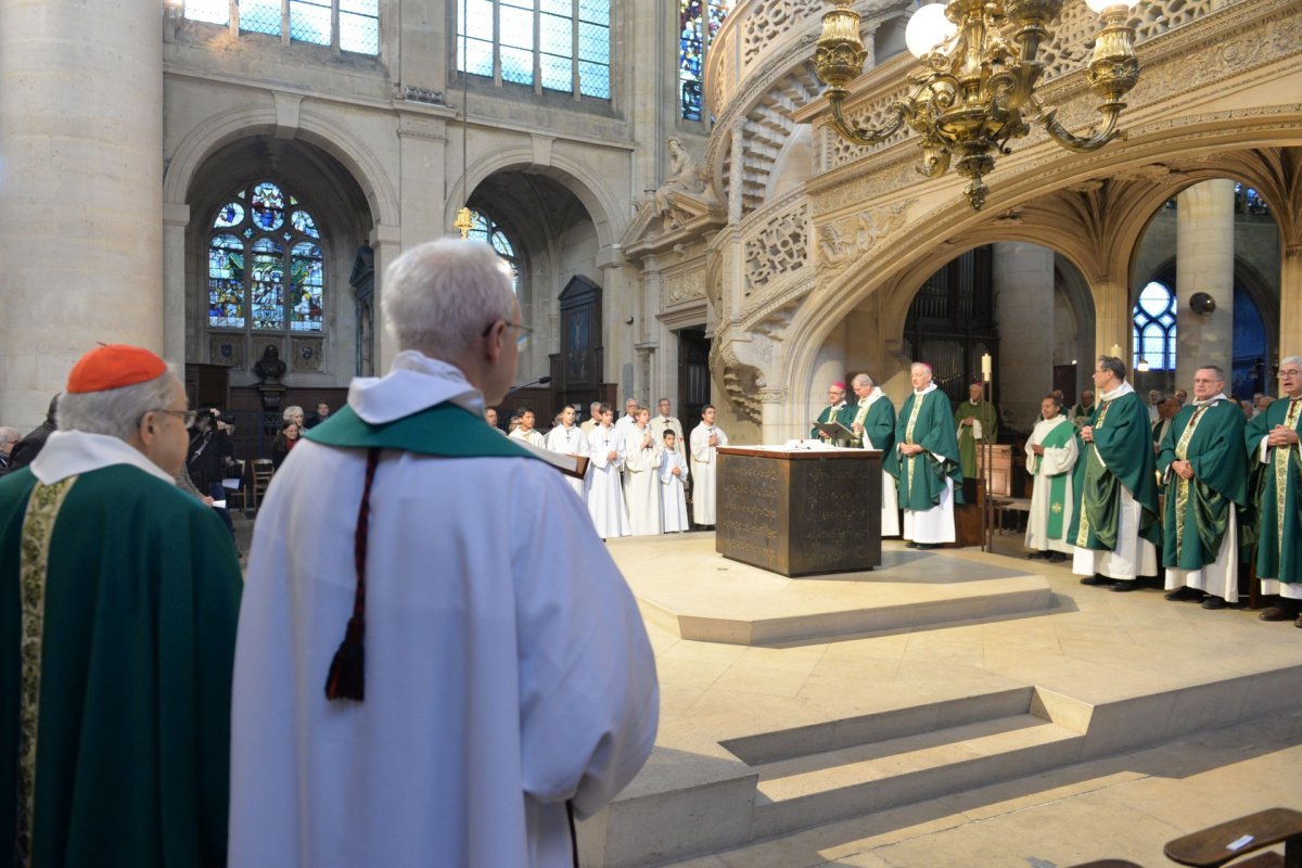 Anniversaire du cardinal André Vingt-Trois. © Marie-Christine Bertin / Diocèse de Paris.