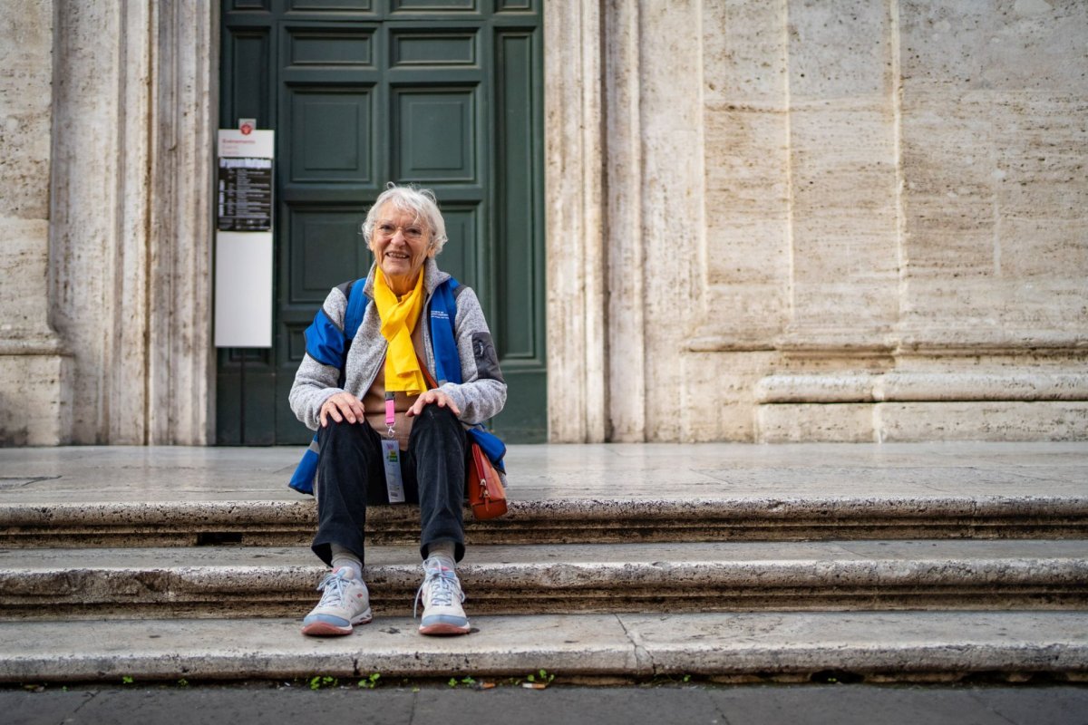 Jubilé des Pauvres à Rome avec Fratello. © Marine Clerc.