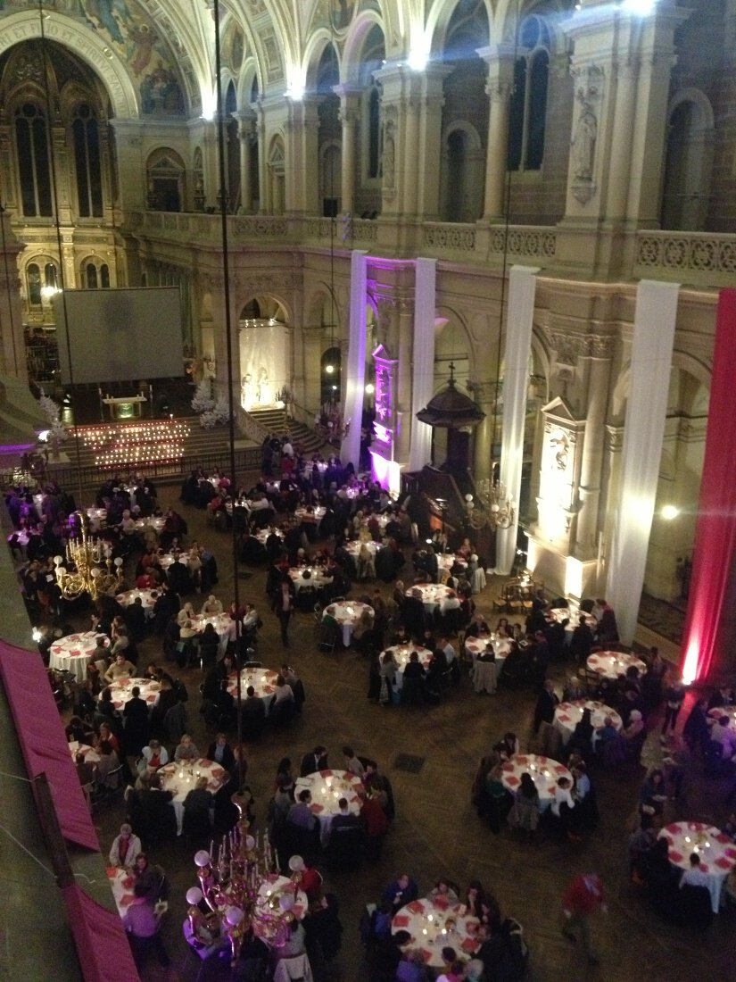 Banquet de la joie à la Trinité (9e). © Pierre-Louis Lensel / Diocèse de Paris.