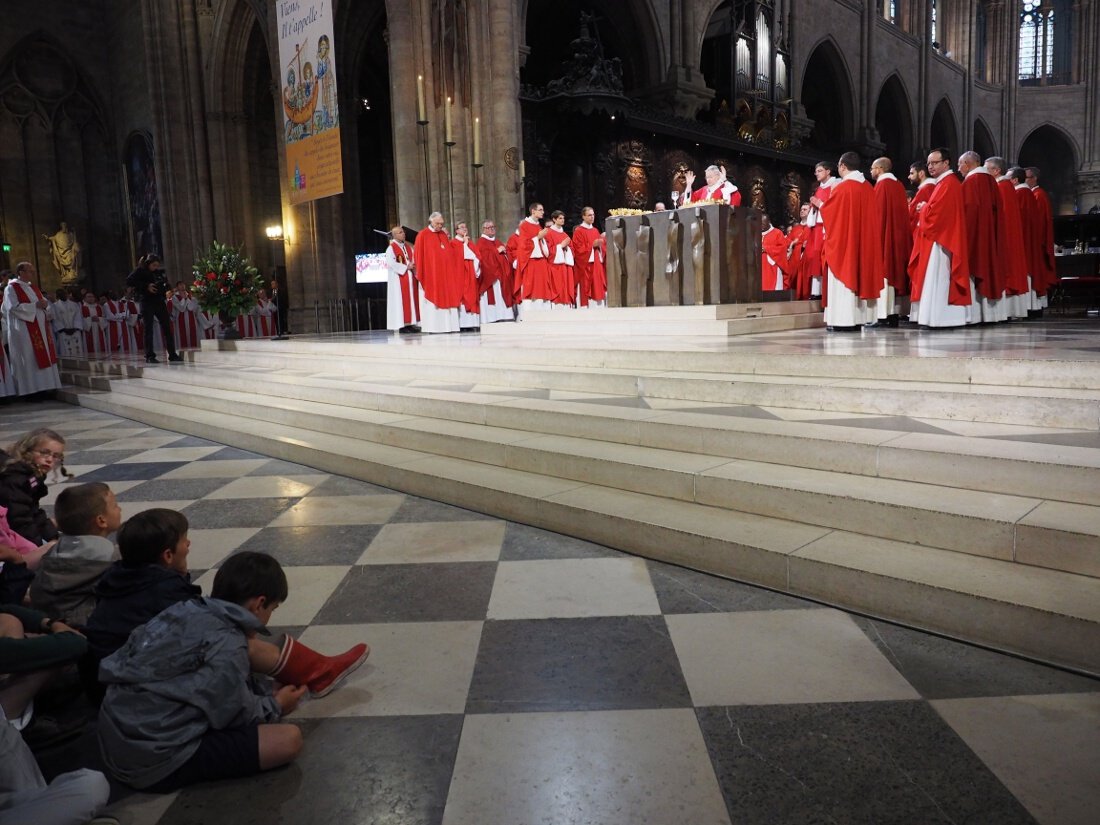 Liturgie eucharistique. © Yannick Boschat / Diocèse de Paris.