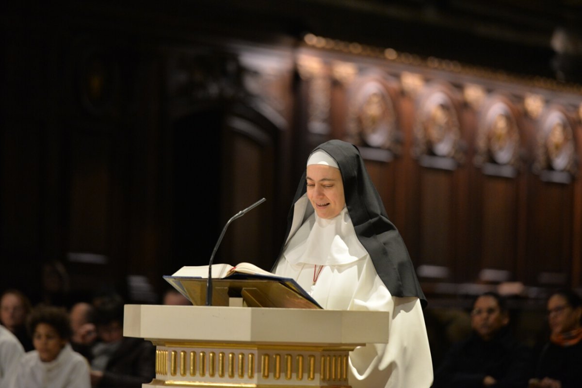 Solennité de Marie Mère de Dieu 2019 à Notre-Dame des Victoires. © Marie-Christine Bertin / Diocèse de Paris.