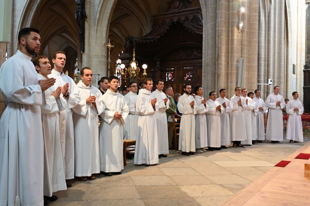 Messe de rentrée du Séminaire de Paris 2023. © Marie-Christine Bertin / Diocèse de Paris.