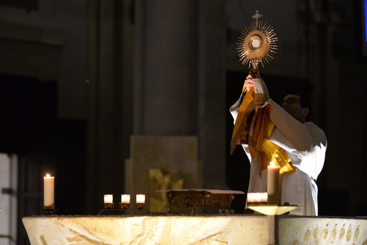 Catéchèse à Notre-Dame des Champs (6e). © Marie-Christine Bertin / Diocèse de Paris.