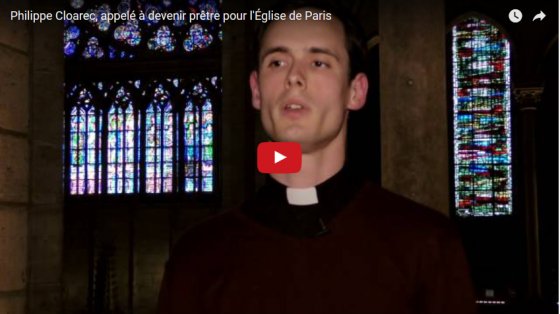Philippe, appelé à devenir prêtre pour Paris