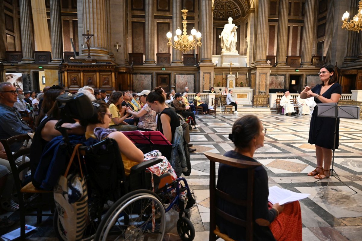 Messe d'ouverture de la Route extra-ordinaire, à l'occasion des (…). © Marie-Christine Bertin / Diocèse de Paris.