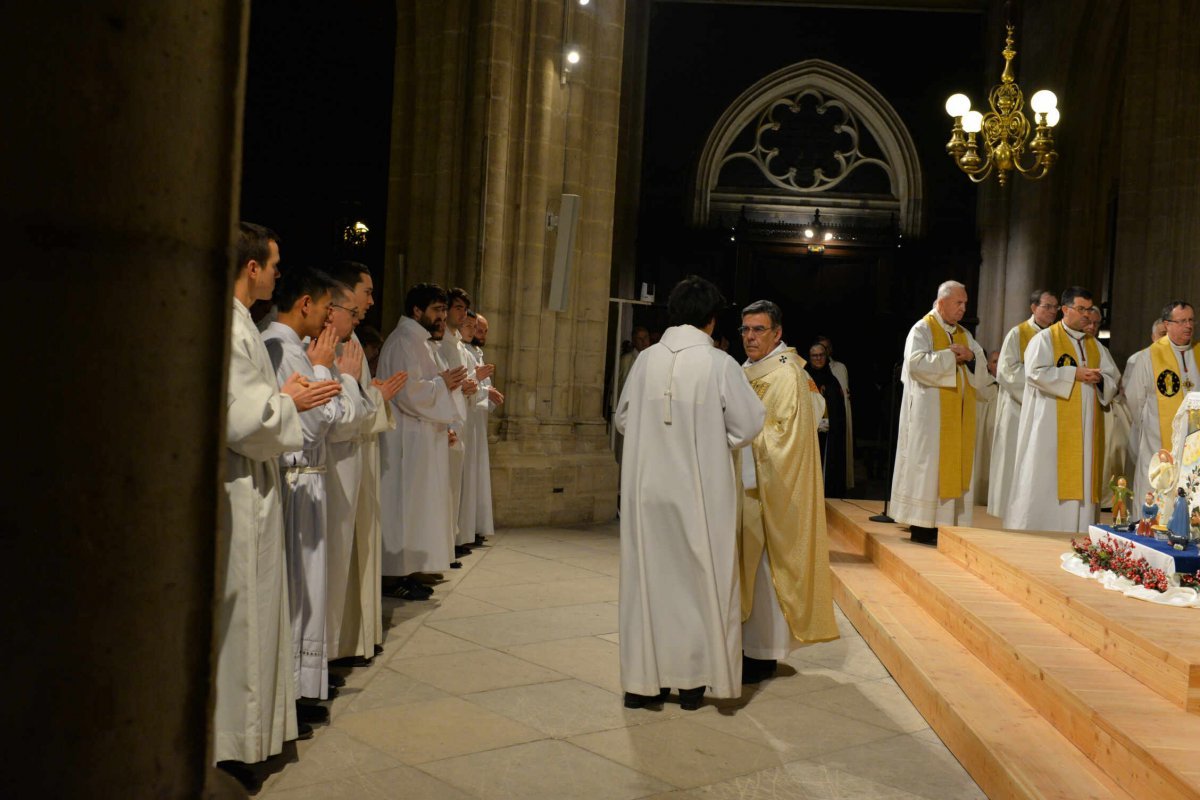 Messe de la fête du Chapitre et du Séminaire. © Marie-Christine Bertin / Diocèse de Paris.