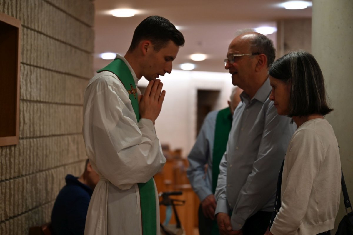 Messe des nouveaux prêtres à la Maison Marie-Thérèse. © Marie-Christine Bertin / Diocèse de Paris.