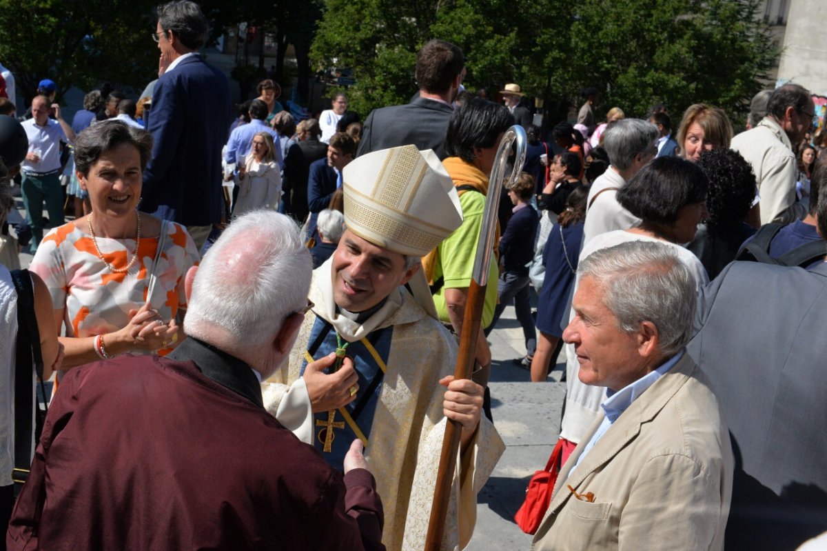 Ordinations diaconales en vue du sacerdoce 2018. © Marie-Christine Bertin / Diocèse de Paris.