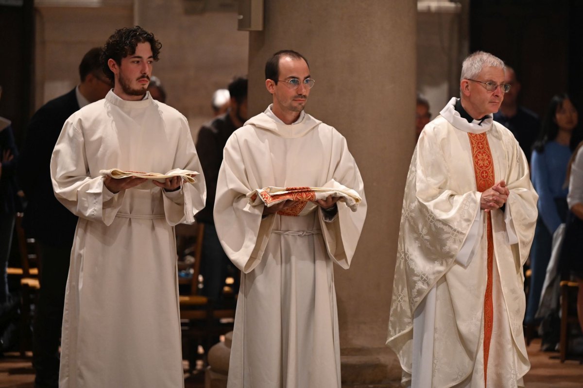 Ordination diaconale en vue du sacerdoce du 20 septembre 2025. © Marie-Christine Bertin / Diocese de Paris.