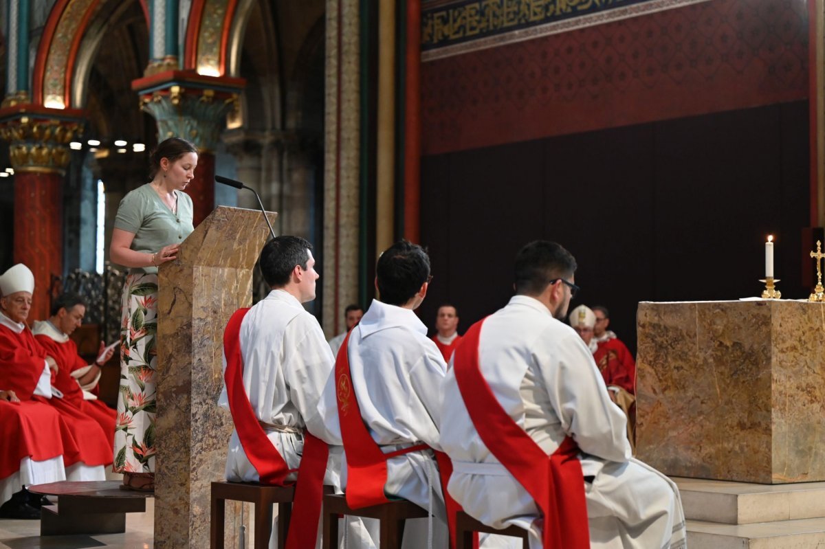 Messe et veillée de prière pour les vocations 2024. © Marie-Christine Bertin / Diocèse de Paris.