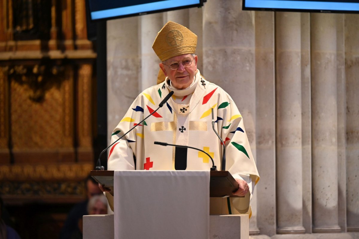 Messe à Saint-Ignace. © Marie-Christine Bertin / Diocèse de Paris.
