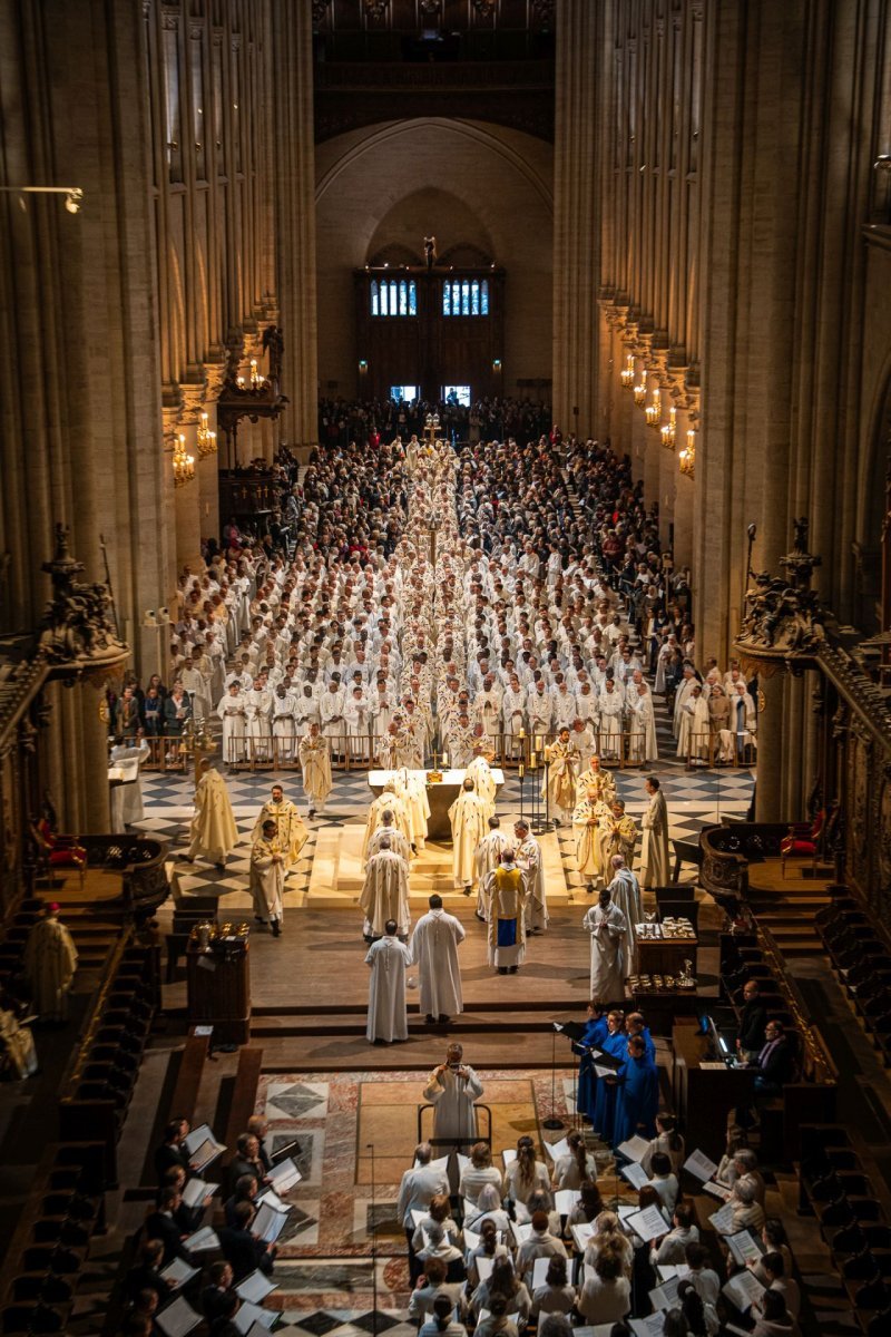 Messe chrismale 2026. © Dylan Guidez / Diocèse de Paris.