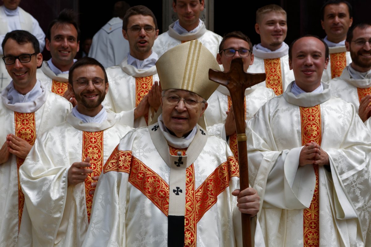 24 juin 2017, ordinations sacerdotales à Notre-Dame de Paris. © Yannick Boschat.