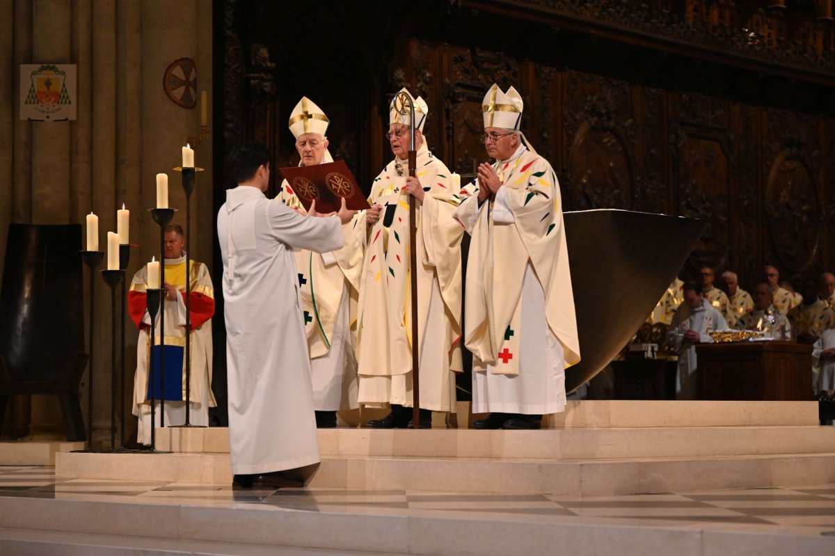 Messe chrismale 2026. © Marie-Christine Bertin / Diocèse de Paris.