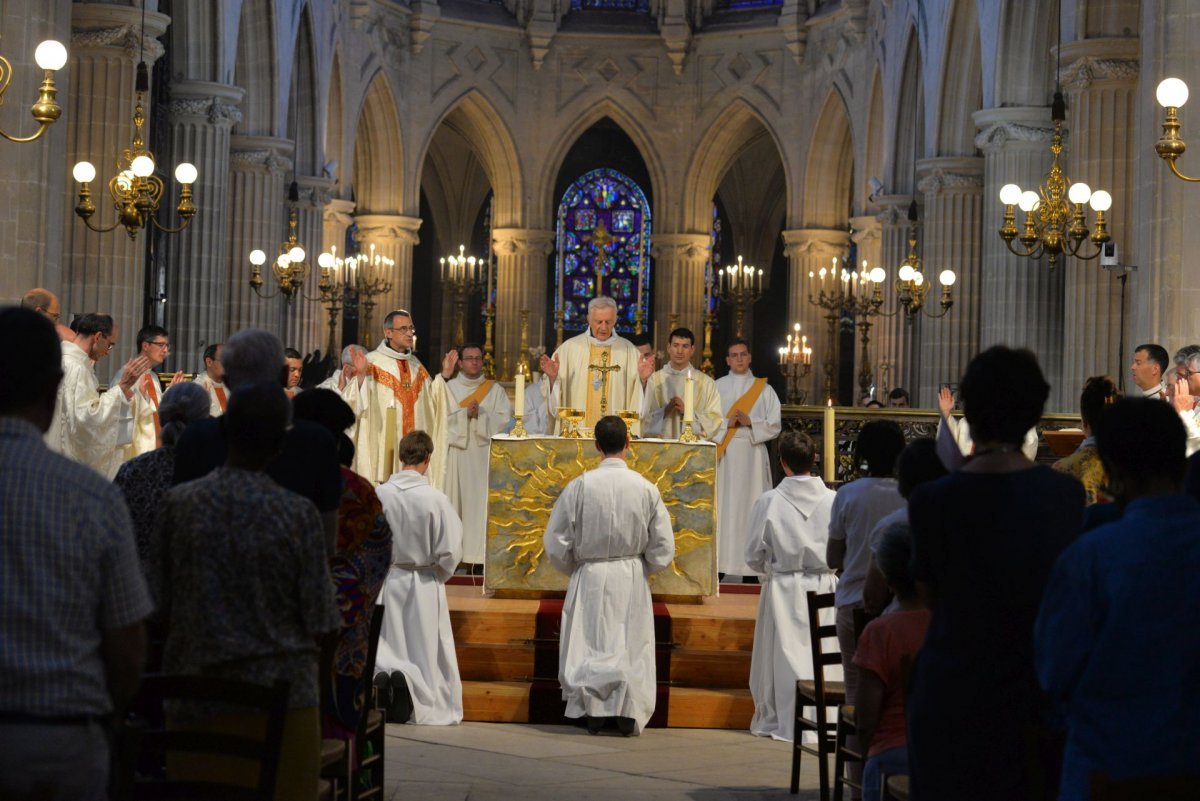 Veillée de prière pour les vocations 2023. © Marie-Christine Bertin / Diocèse de Paris.