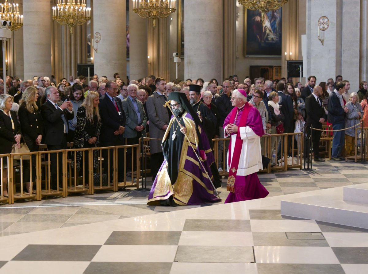 Vêpres orthodoxes 2025. © Yannick Boschat / Diocèse de Paris.