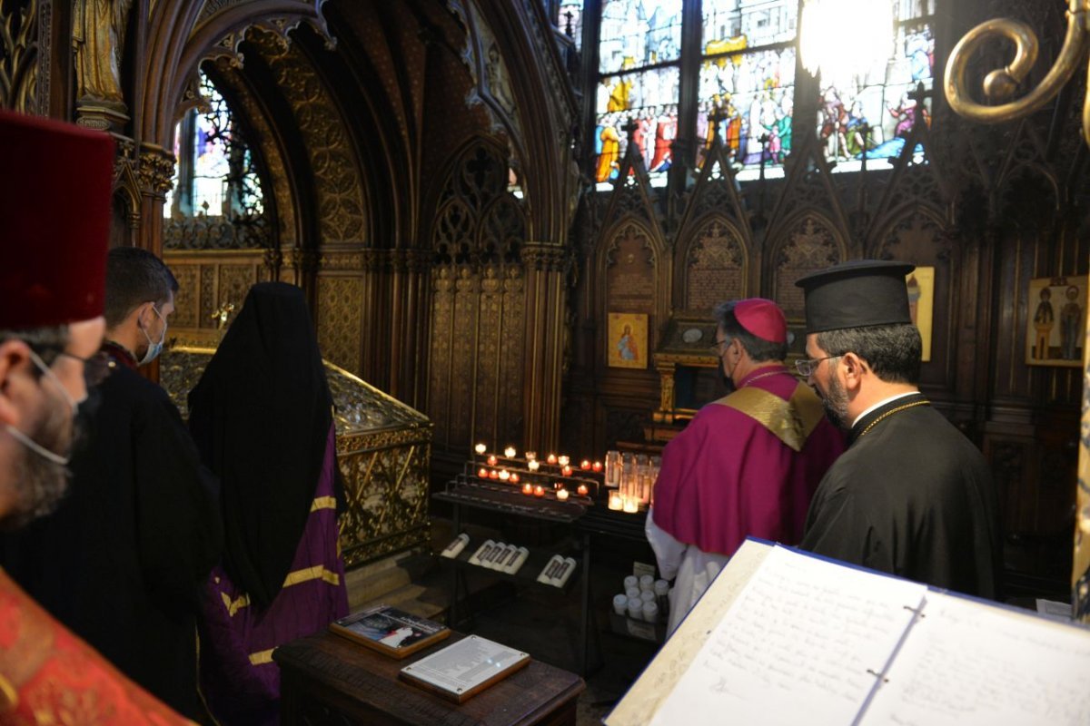 Vêpres orthodoxes 2021. © Marie-Christine Bertin / Diocèse de Paris.