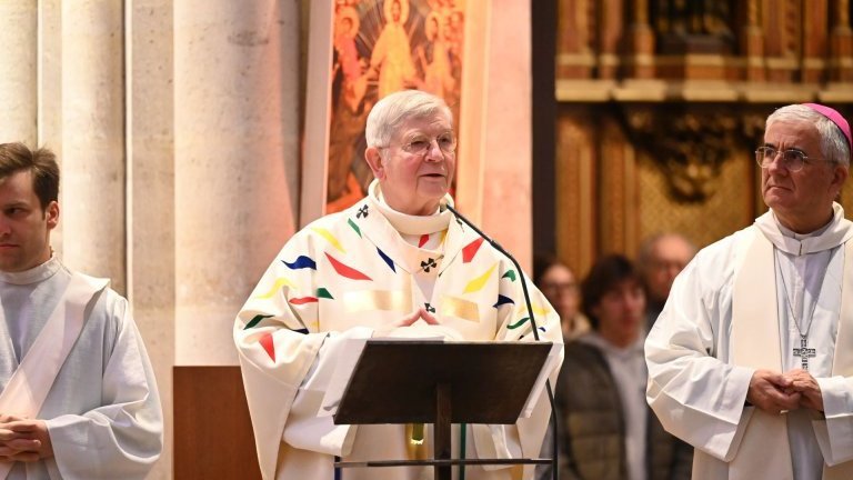 Messe à Saint-Ignace. (c) Marie-Christine Bertin / Diocèse de Paris.