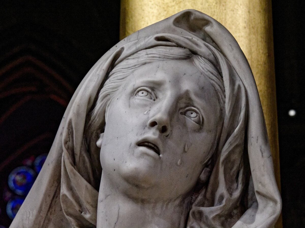 La pietà de Notre-Dame de Paris. © Yannick Boschat / Diocèse de Paris.