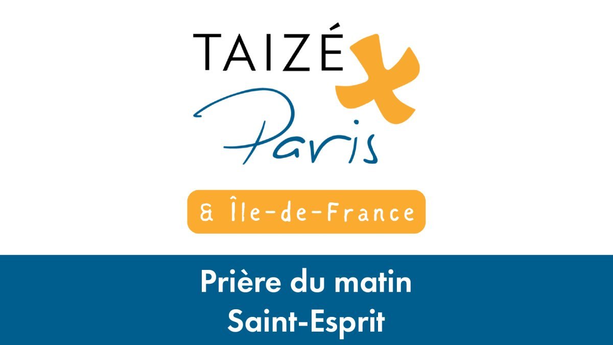 Prière du matin au Saint-Esprit. 