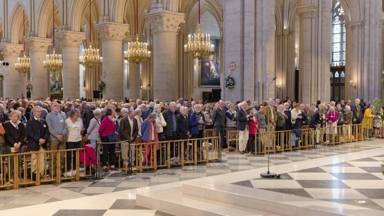 Centenaire de l'Association nationale des Parents de Prêtres, (…). (c) Yannick Boschat / Diocèse de Paris.