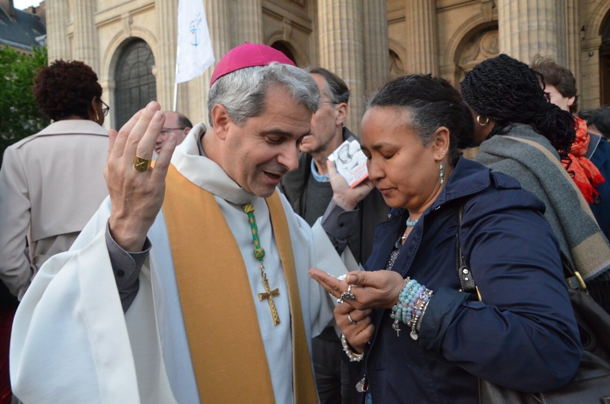 Veillée de prière pour la vie 2019. © Michel Pourny / Diocèse de Paris.