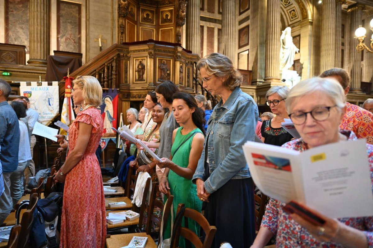 Messe d'ouverture de la Route extra-ordinaire, à l'occasion des (…). © Marie-Christine Bertin / Diocèse de Paris.