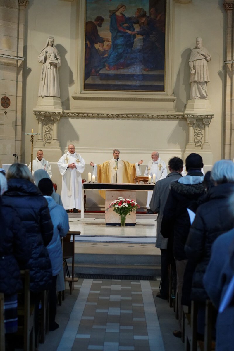 Mgr Denis Jachiet, évêque auxiliaire de Paris. © Yannick Boschat / Diocèse de Paris.