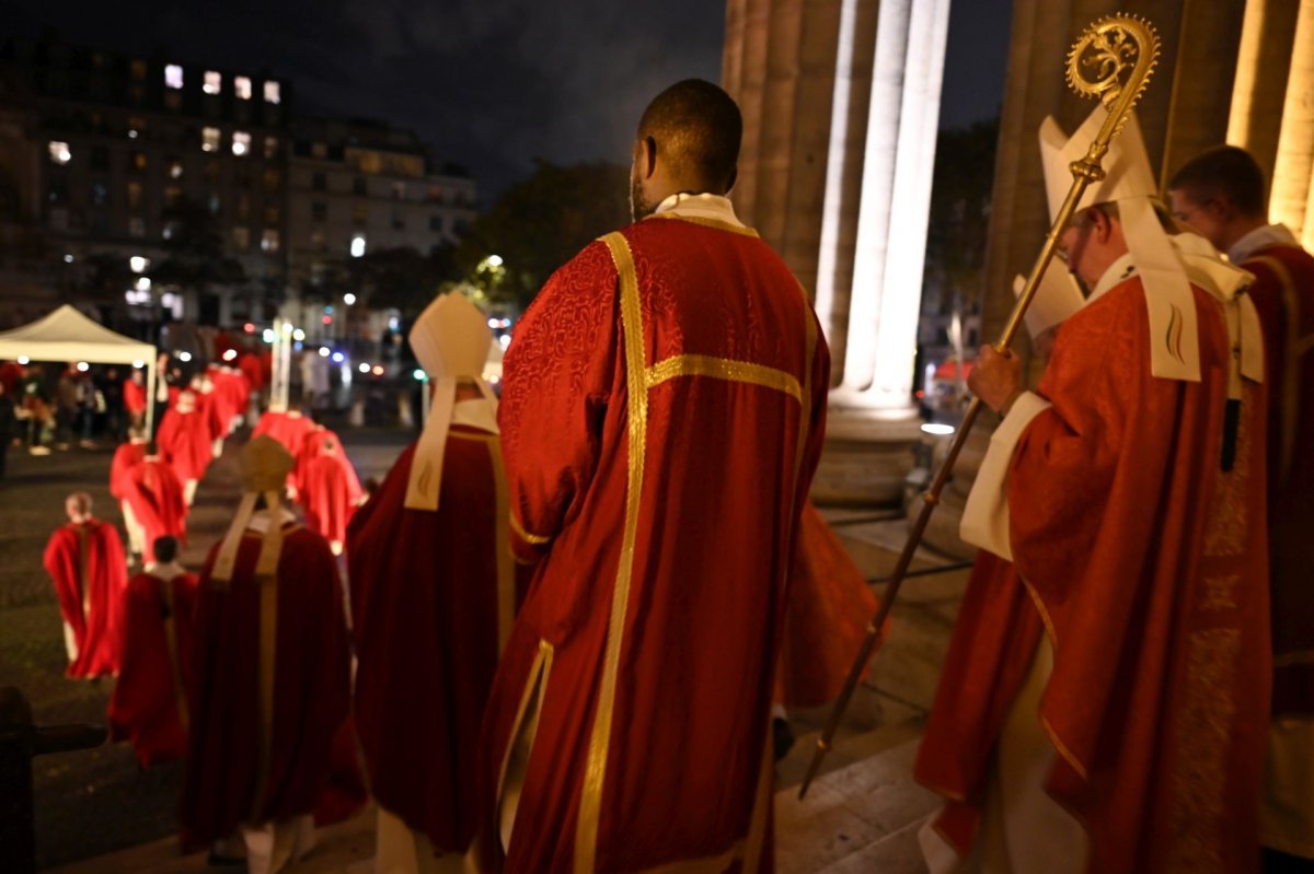 Messe des étudiants d'Île-de-France 2023. © Marie-Christine Bertin / Diocèse de Paris.