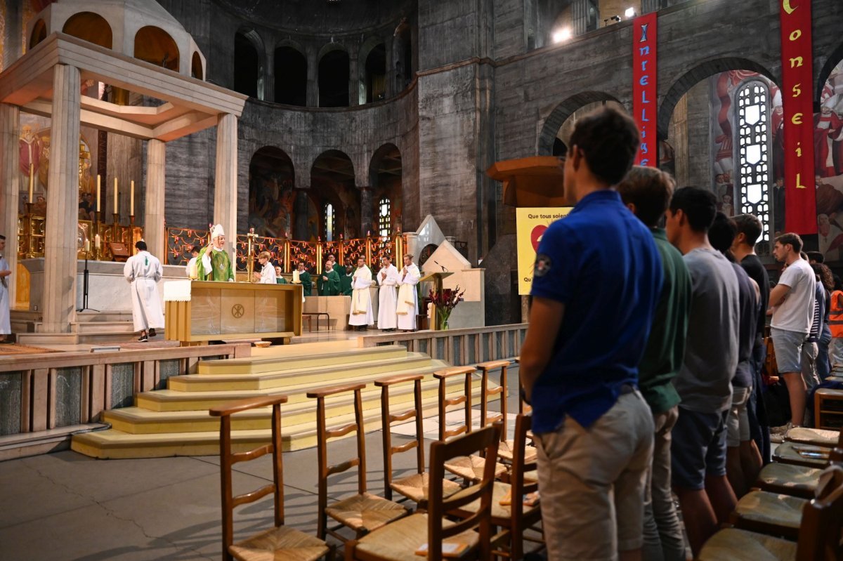 Messe d'envoi au Jubilé des jeunes. © Marie-Christine Bertin / Diocèse de Paris.
