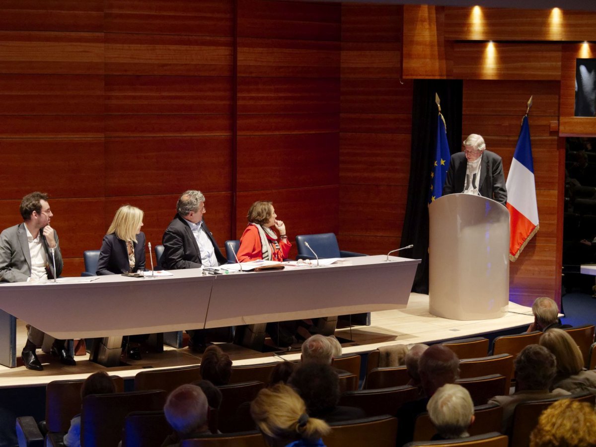 Cycle Droit, liberté et foi 2022. © Yannick Boschat / Diocèse de Paris.