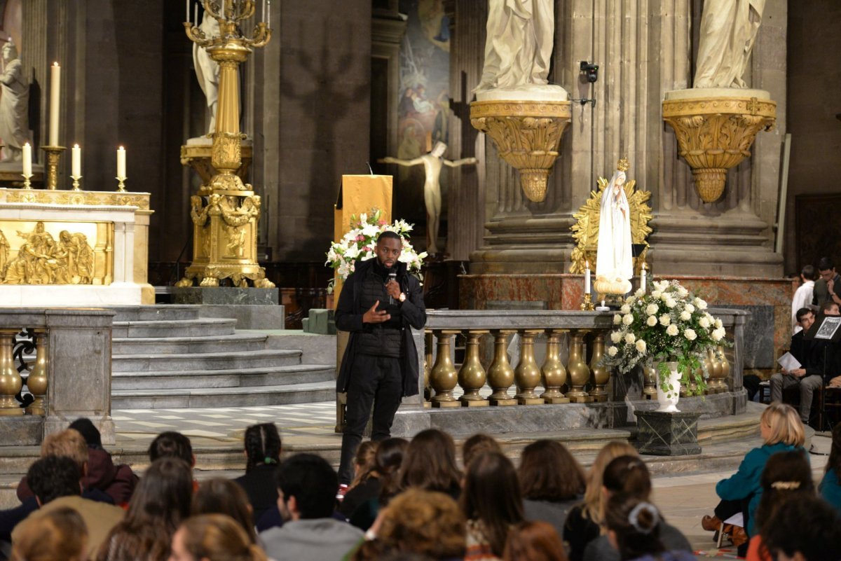 Messe des étudiants 2022. © Marie-Christine Bertin / Diocèse de Paris.