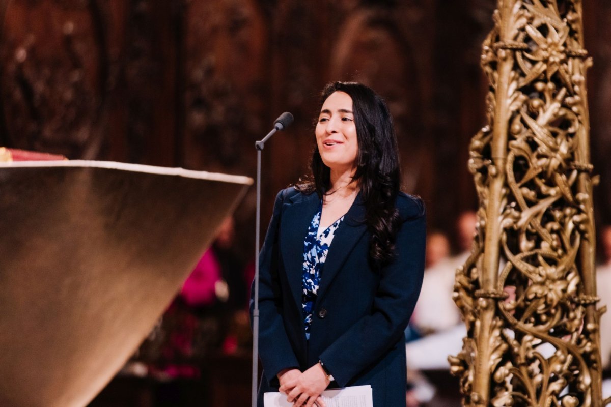 Célébration œcuménique du mystère de Pâques 2025. © Anh de France.